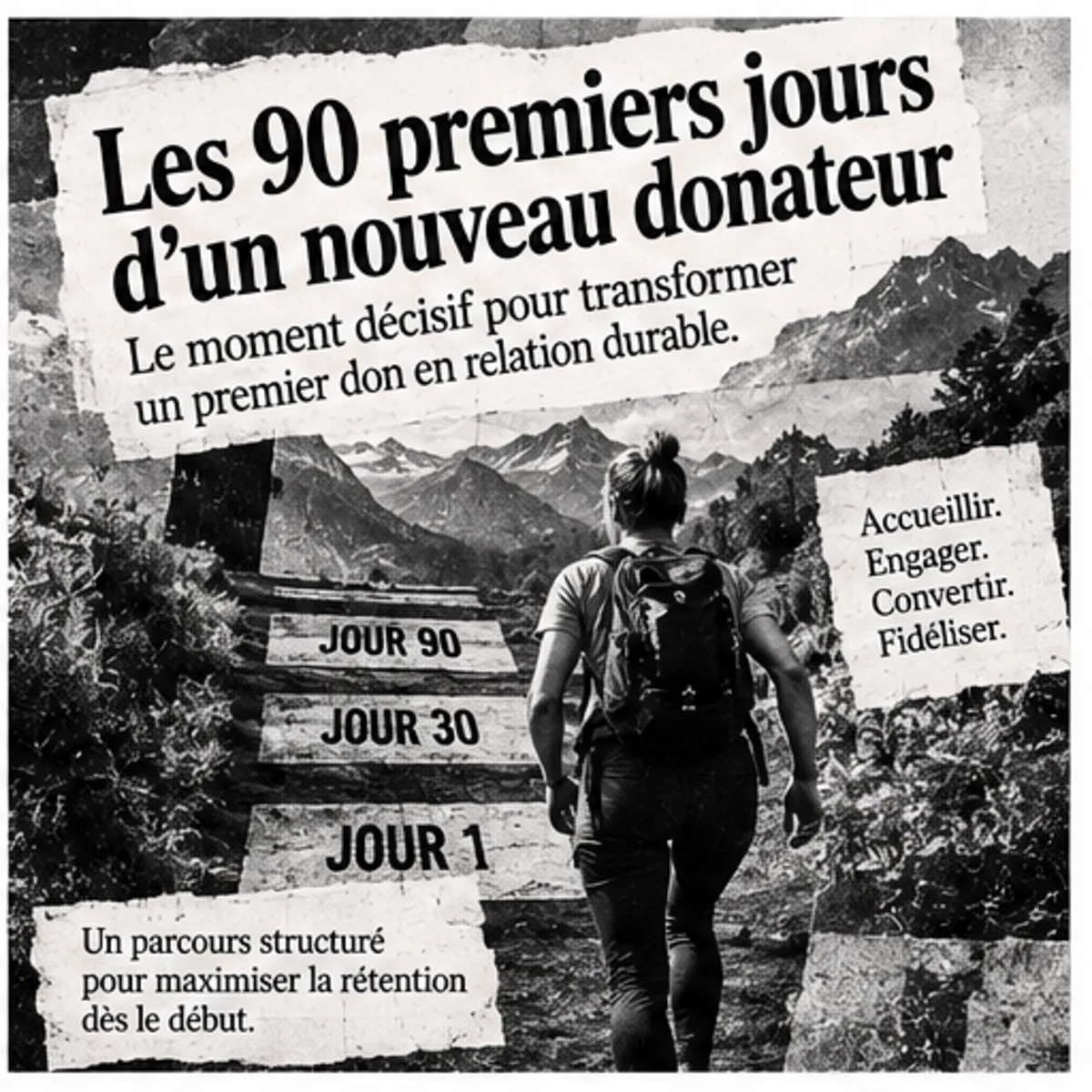 Les 90 premiers jours de la relation donateur
